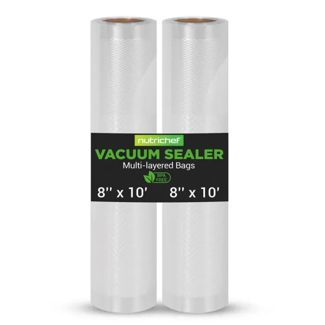 Nutrichef Rouleaux sous vide 2 x 3 m étroits 20 cm