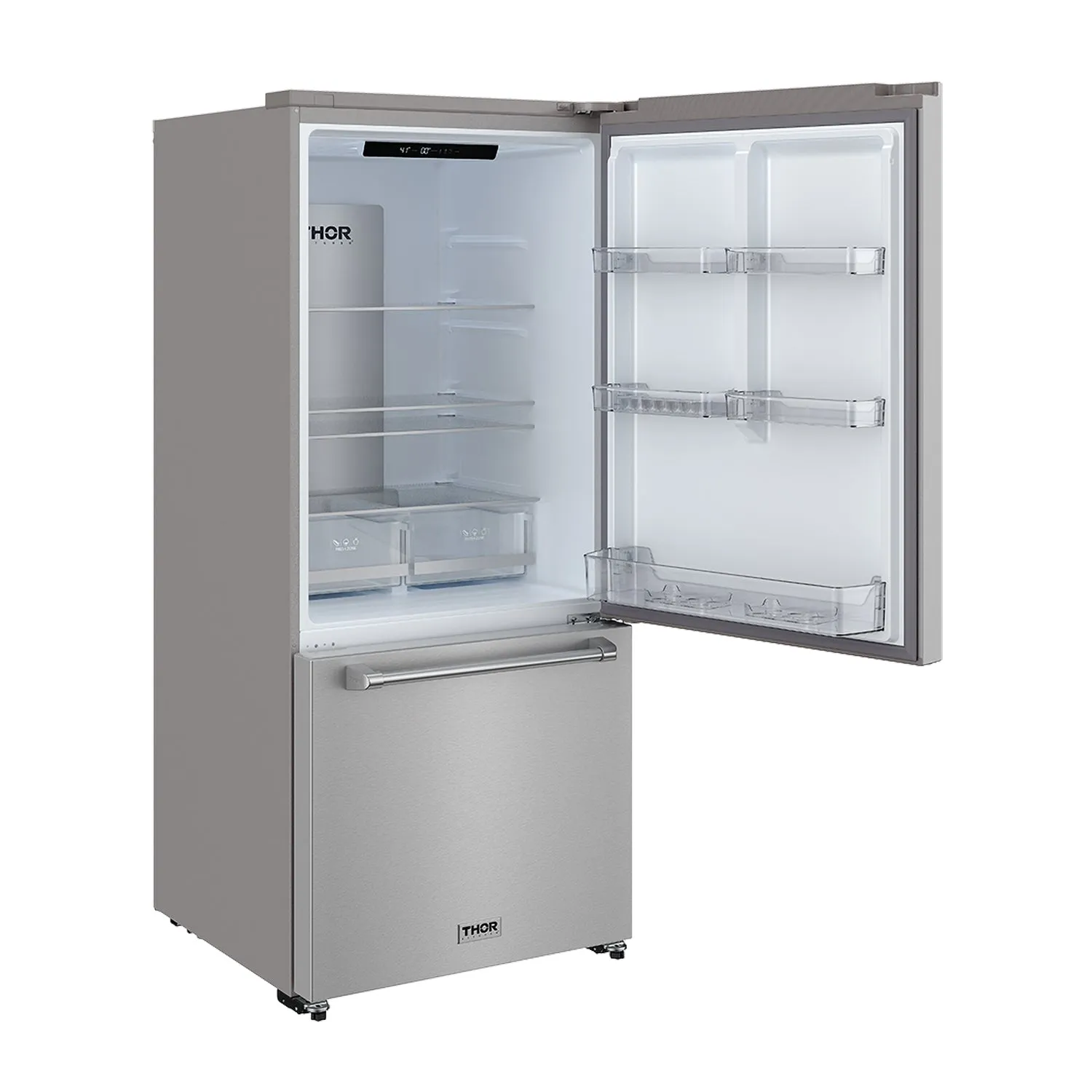 Thor 30 pouces réfrigérateur congélateur bas inox