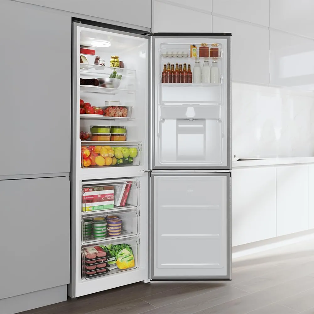Cecotec Bolero CoolMarket 296 frigo combiné inox eau