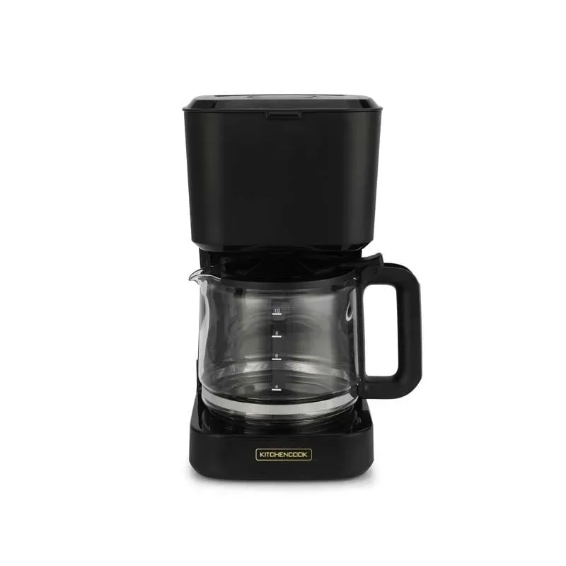 Kitchencook Matt Coffee cafetière filtre 1,3 L noir mat