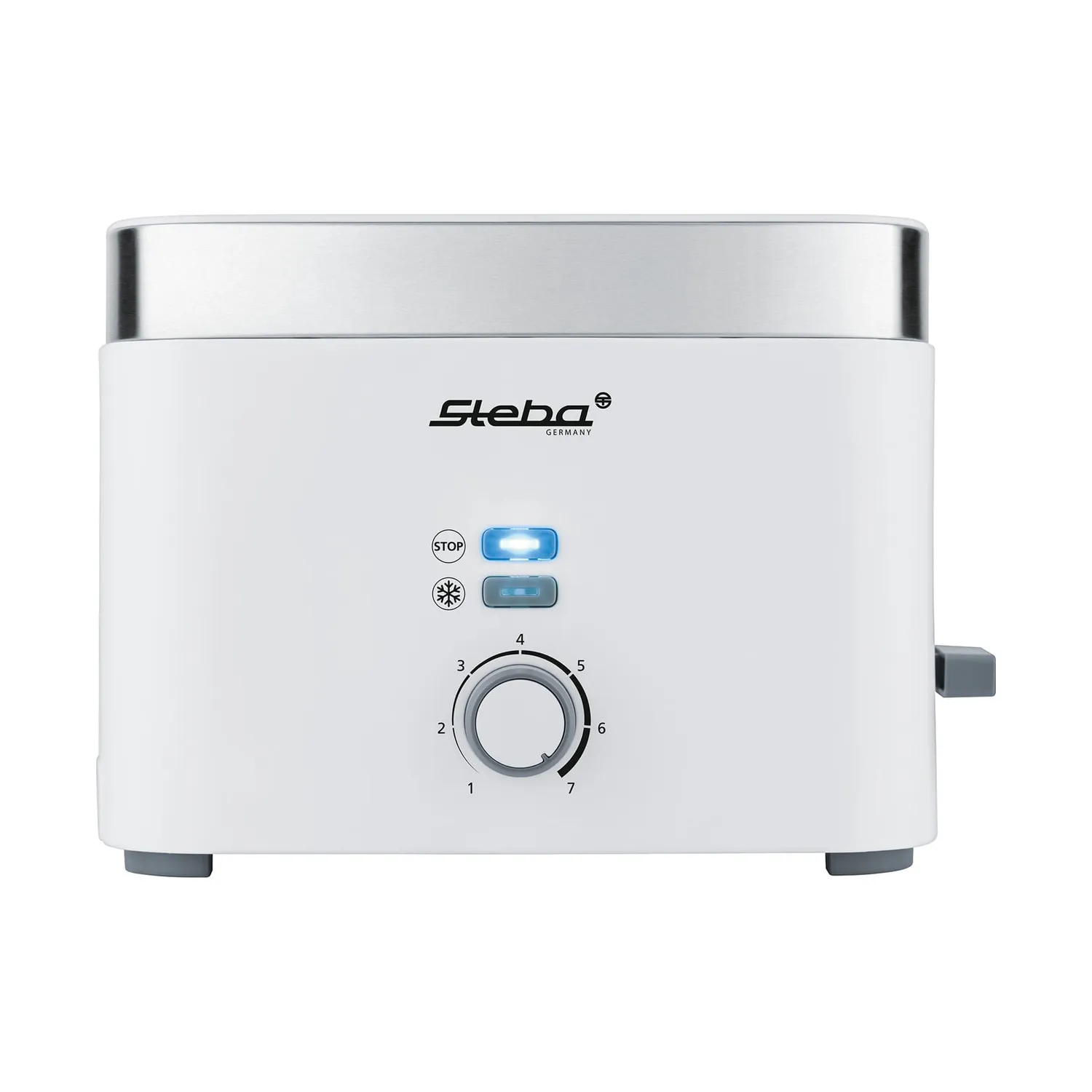 Steba TO 10 Bianco grille-pain blanc 2 tranches