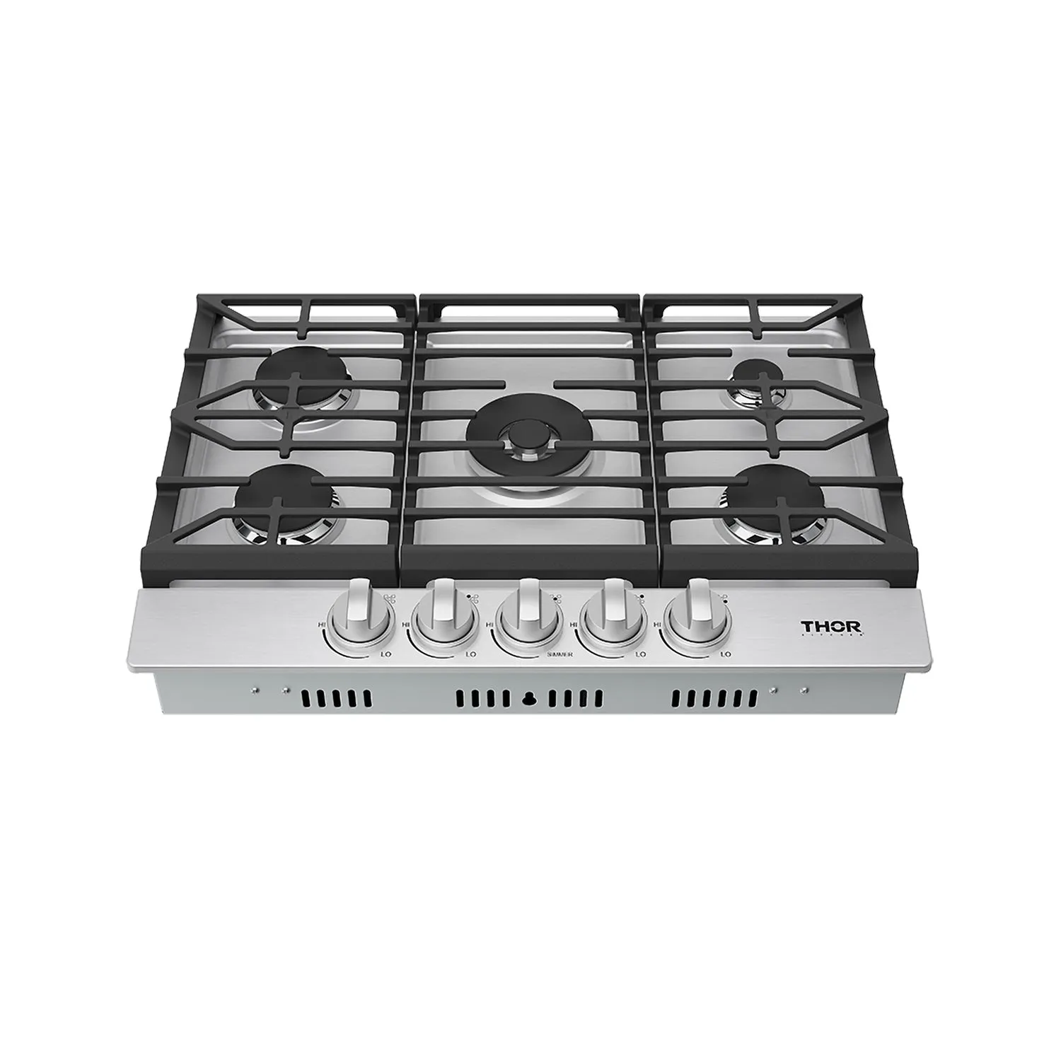 Thor Kitchen plaque gaz inox 30 pouces propane naturel