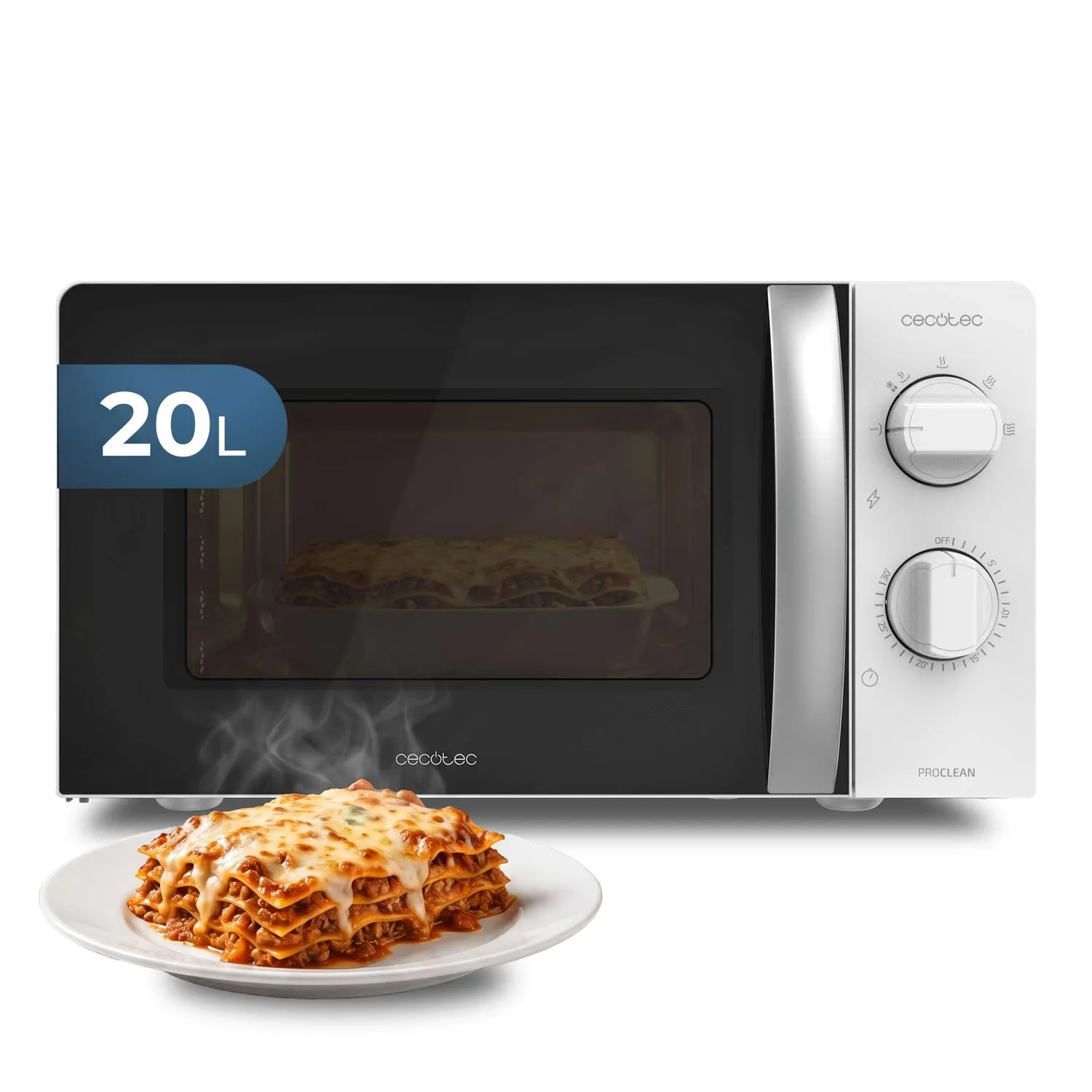 Cecotec ProClean 2010 micro-ondes 20L 700W sans grill