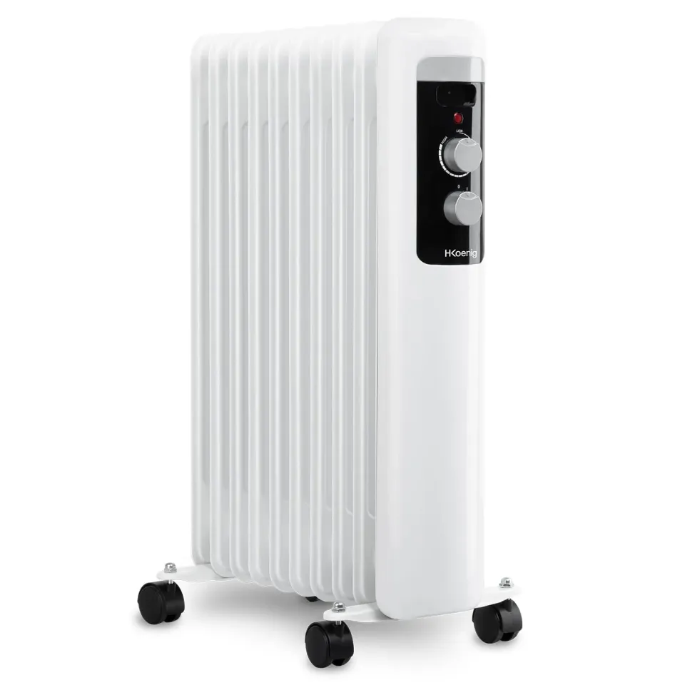 H.Koenig Warm90 radiateur bain d’huile 9 éléments 2000 W