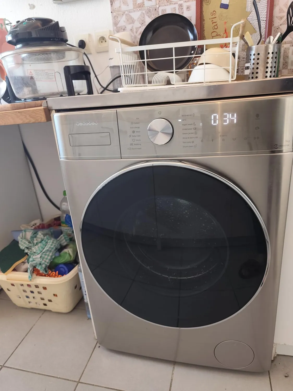 Cecotec Bolero DressCode 7150 lave-linge 9 kg classe A