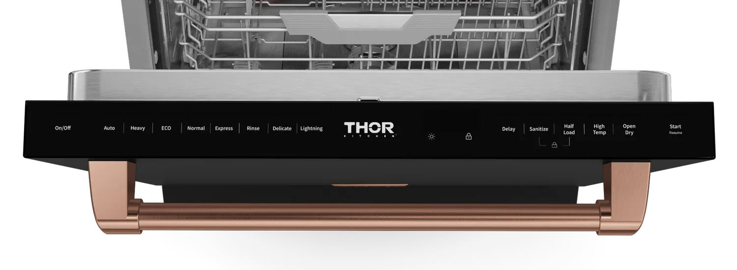 Thor Gordon Ramsay lave-vaisselle 24 pouces noir mat rosé