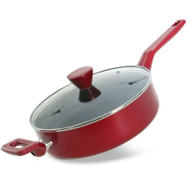 Nutrichef Sautepan Pot 3 Qt sauteuse antiadhésive