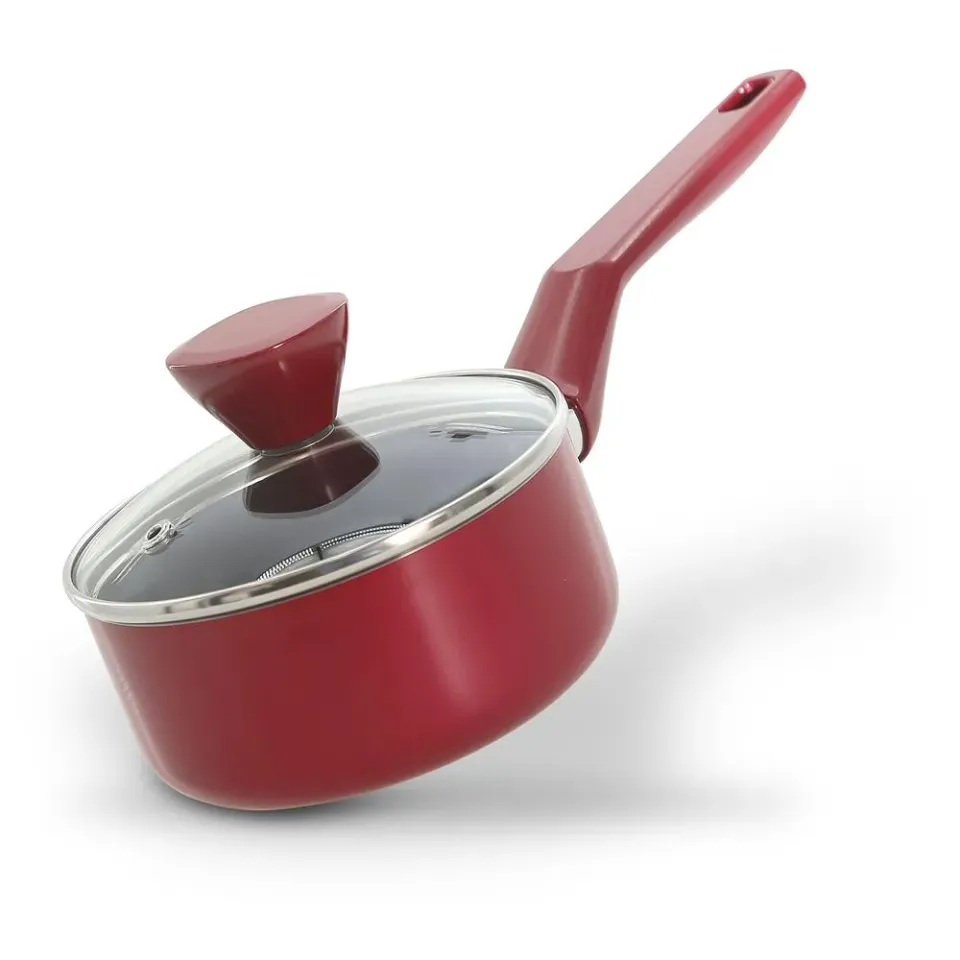 Nutrichef casserole antiadhésive 1 L + couvercle verre