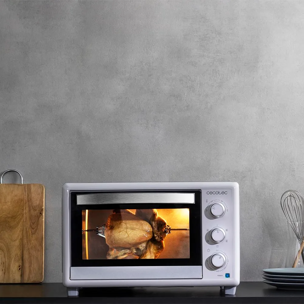 Cecotec Bake&Toast 3090 mini-four 30L blanc 5 fonctions